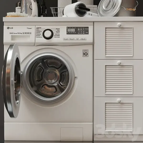 3DSky - Laundry Decor 01 - Image 2