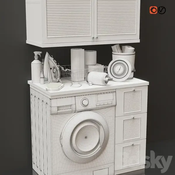 3DSky - Laundry Decor 01 - Image 3