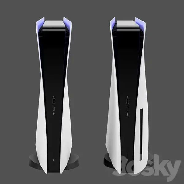 3DSky - Game Console PS5 Sony PlayStation 5 - Image 2
