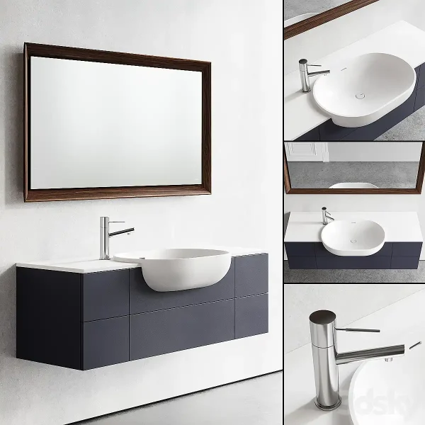 3DSky - Falper Viaveneto Soft Vanity Unit Set 1
