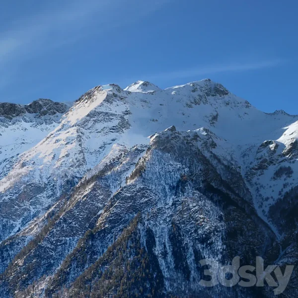3DSky - Snowy Mountains Panoramas - Image 3