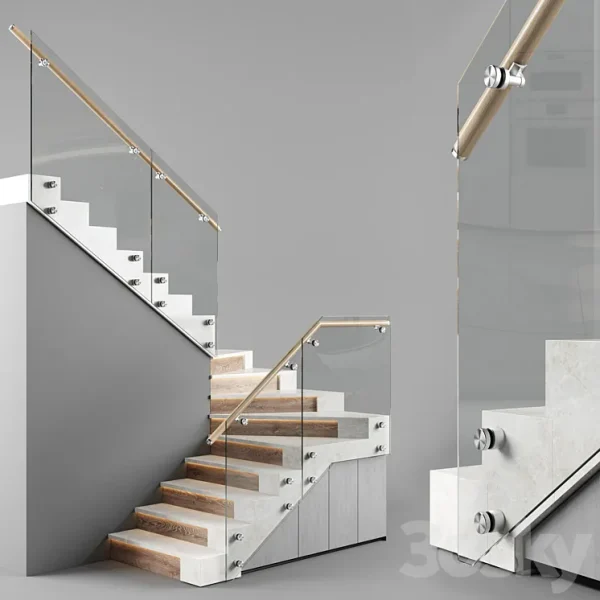 3DSky - Modern Interior Stair - Image 2