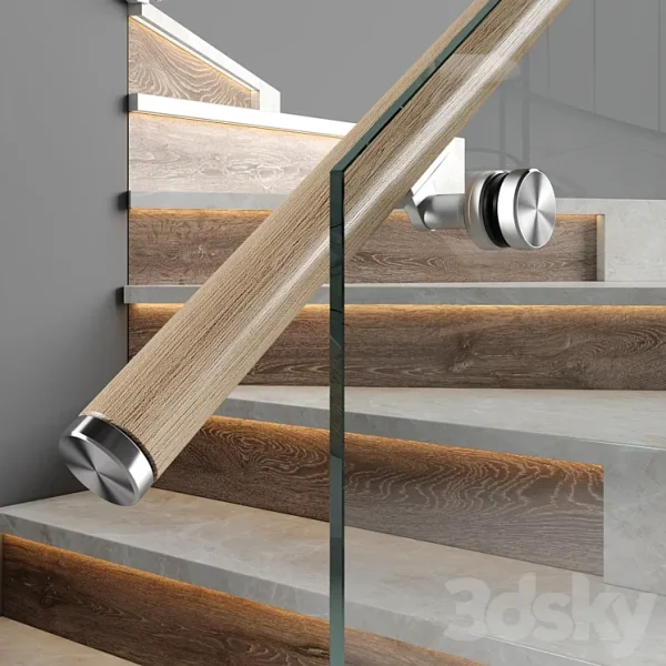 3DSky - Modern Interior Stair - Image 4