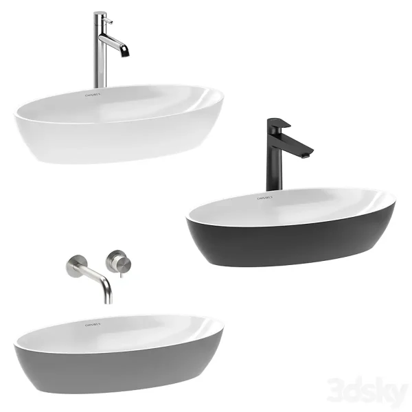 3DSky - Omnires Siena Washbasin - Image 2