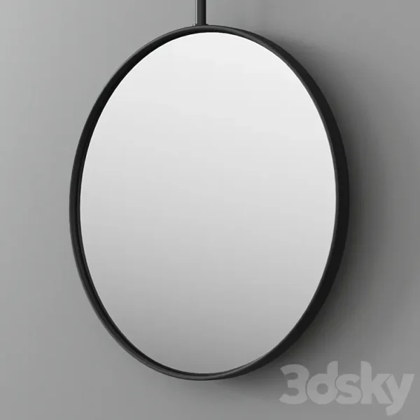 3DSky - DDL FORMA Round Framed Wall Mounted Mirror - Image 2