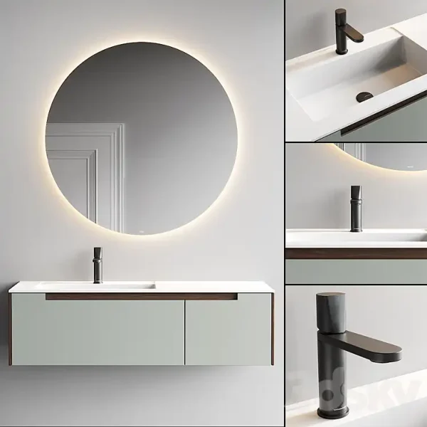 3DSky - Antonio Lupi Design Orma Vanity Unit Set 2