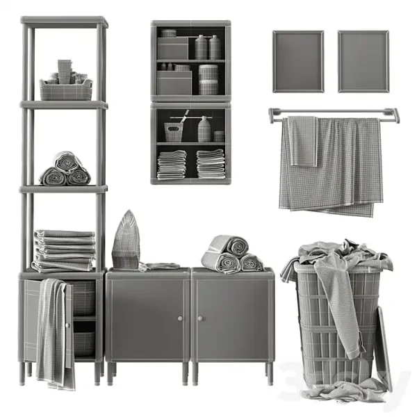 3DSky - Bathroom Set 00003 - Image 5