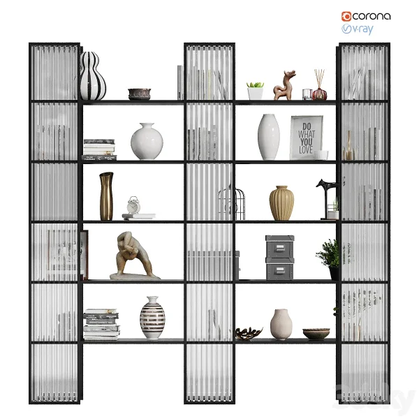 3DSky - Decorated Shelves 8 - Image 2