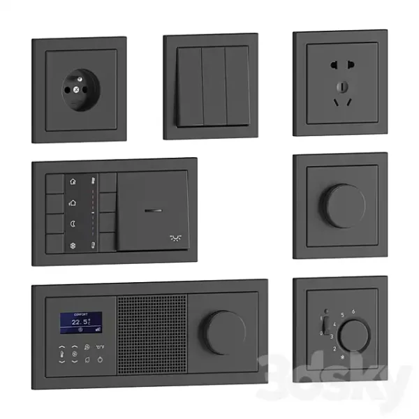 3DSky - Jung LS Flat Design Set 2 - Image 2