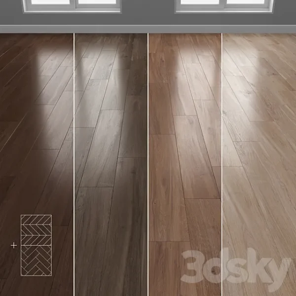 3DSky - Parquet 4 Colors Linear 1