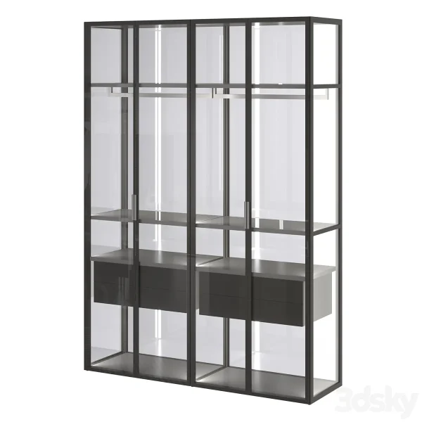 3DSky - Italian Wardrobe Palo Alto From Misura Emme