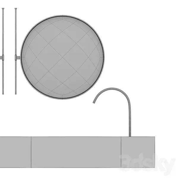 3DSky - Bathroom Furniture Marble Sink - Image 3