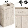 3DSky - Atelier Il Granito Rocco Stone Bathroom Vanity