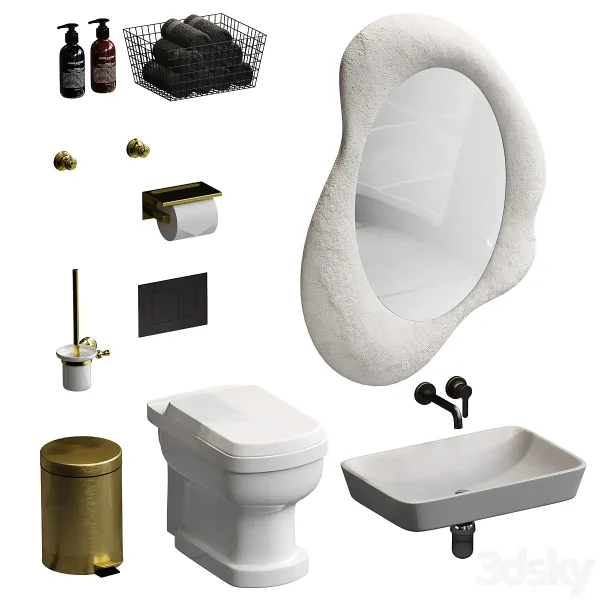 3DSky - Bathroom Accessories Set