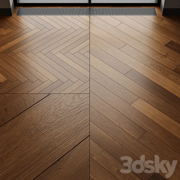 3DSky - Parquet Berlin Oak Toned