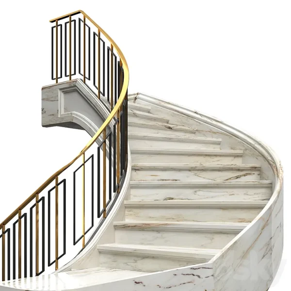 3DSky - Neoclassical Staircase - Image 3