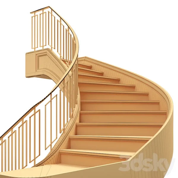 3DSky - Neoclassical Staircase - Image 4