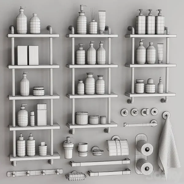 3DSky - Bathroom Accessories 51 - Image 4