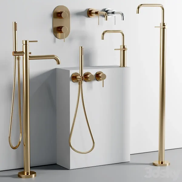 3DSky - Nobili Taps And Shower Set 13