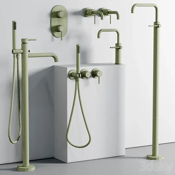 3DSky - Nobili Taps And Shower Set 13 - Image 3