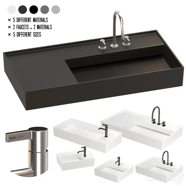 3DSky - LAUFEN Kartell Washbasin 02