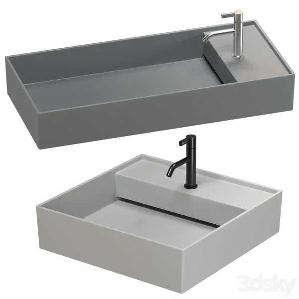 3DSky - LAUFEN Kartell Washbasin 02 - Image 3