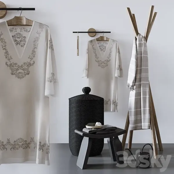 3DSky - La Redoute Decorative Bathroom Set - Image 2