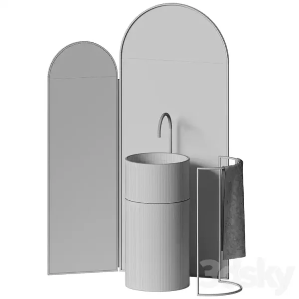 3DSky - Bathroom Set 014 - Image 4