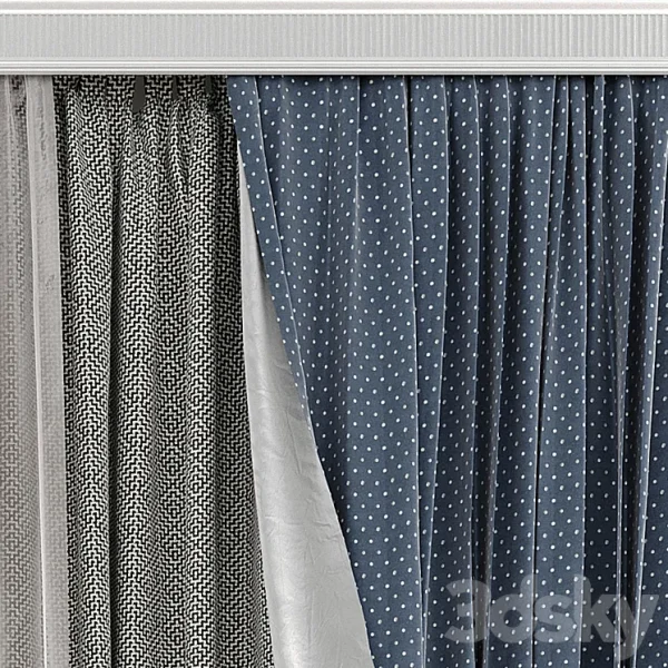 3DSky - Curtains with Window 493C - Image 4