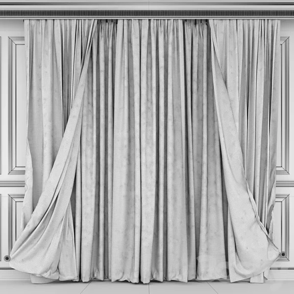 3DSky - Curtains with Window 493C - Image 5