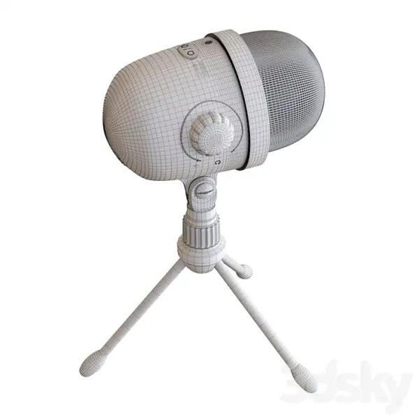 3DSky - Amazon Basics Desktop Mini Condenser Mic Microphone - Image 3