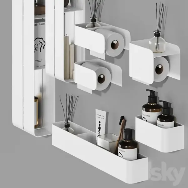 3DSky - Tezza Bathroom Accessories 1 - Image 2
