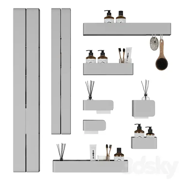 3DSky - Tezza Bathroom Accessories 1 - Image 5