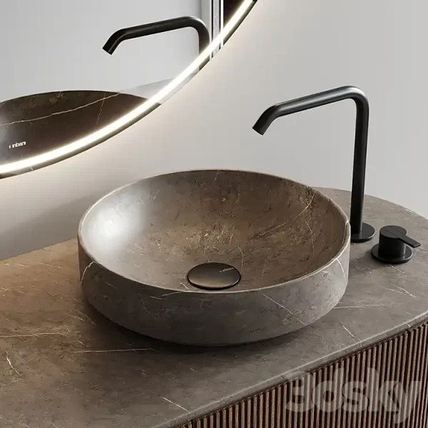 3DSky - Inbani Grate Vanity Unit Set 10 - Image 3