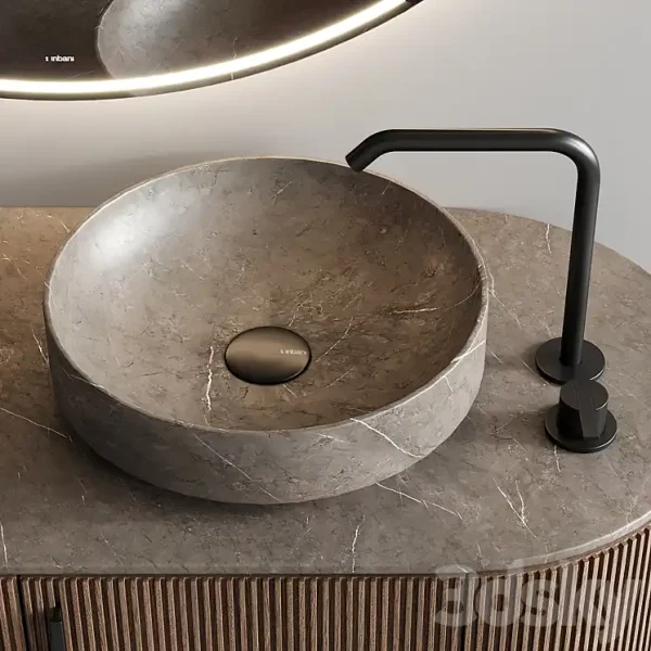3DSky - Inbani Grate Vanity Unit Set 10 - Image 4