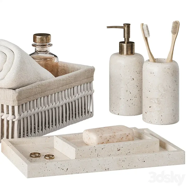 3DSky - Bathroom Decor Zara Home 3 - Image 3