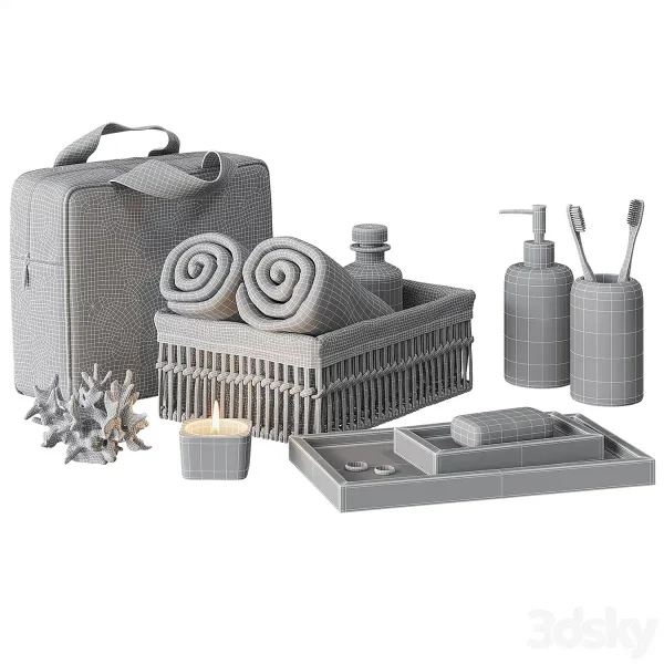 3DSky - Bathroom Decor Zara Home 3 - Image 4