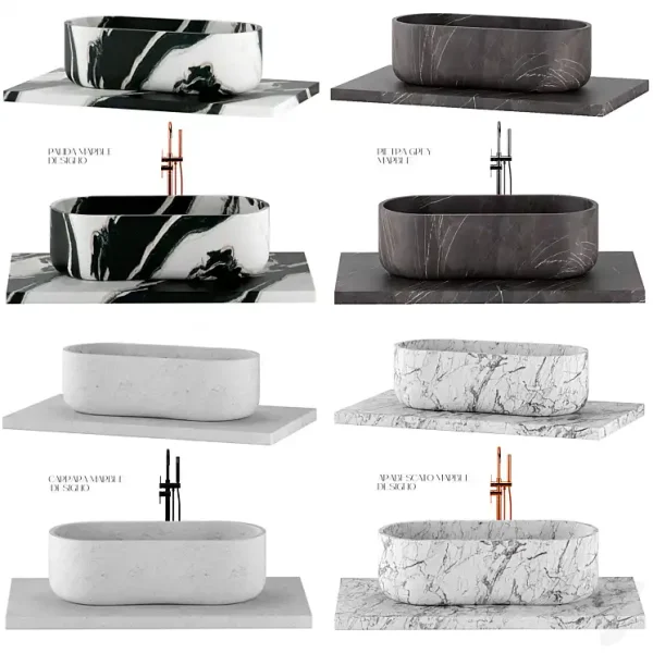 3DSky - Lusso Bath Marble
