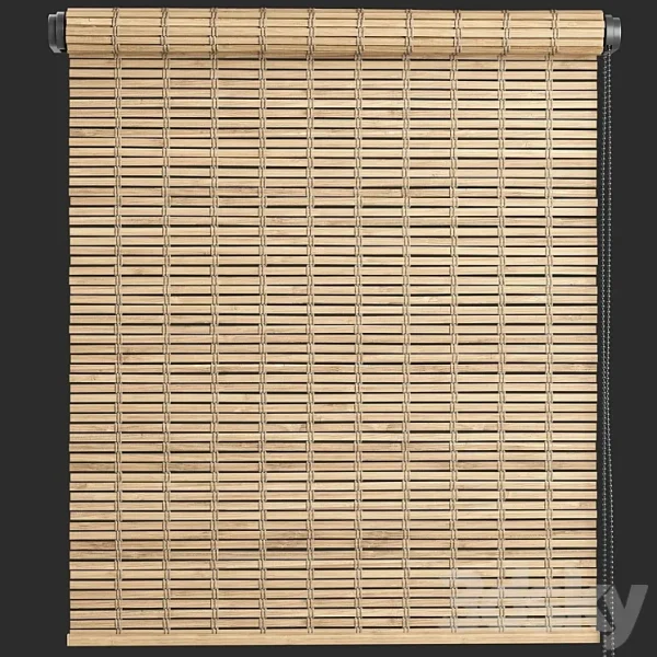 3DSky - Wooden Roller Blinds 3 - Image 3