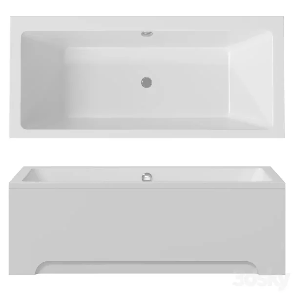 3DSky - Bathtub Ravak Formy 01
