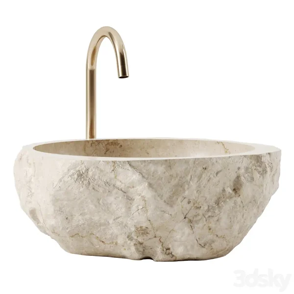 3DSky - Stone Sink 1