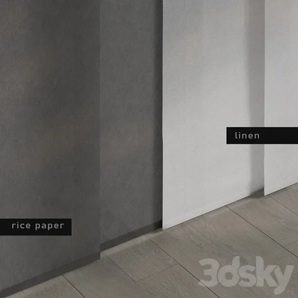 3DSky - Panel Japanese Curtains - Image 3