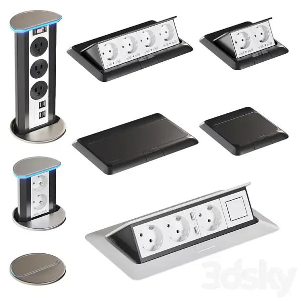 3DSky - Hiden Sockets 1