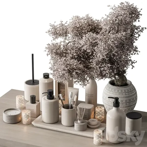 3DSky - Bathroom Accessory Set 30