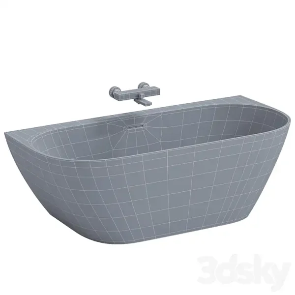3DSky - Bathtub Salini Sofia Wall - Image 3