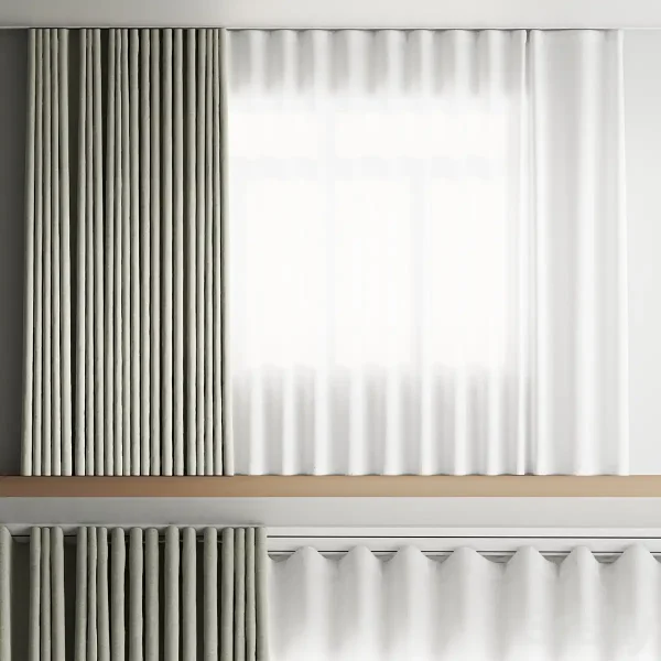 3DSky - Linen Curtains 5 - Image 2