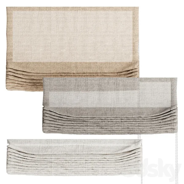 3DSky - Roman Blinds 004 - Image 4