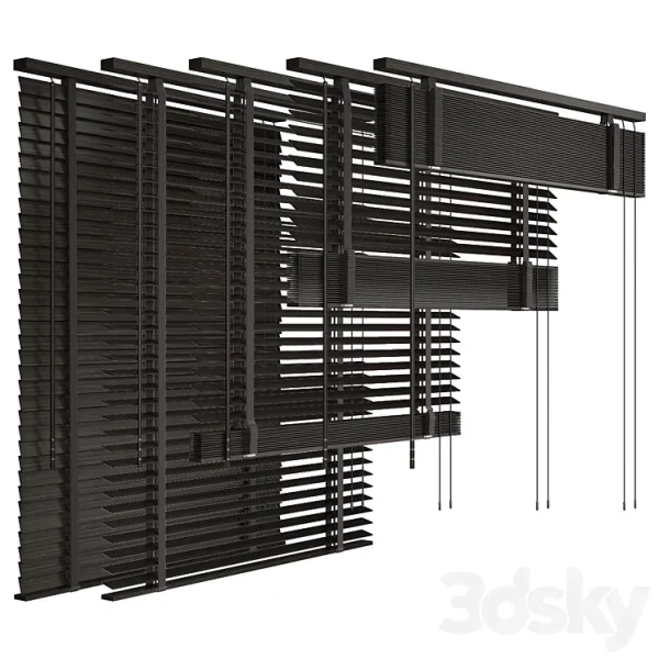 3DSky - Folding Wooden Blinds 1 - Image 5