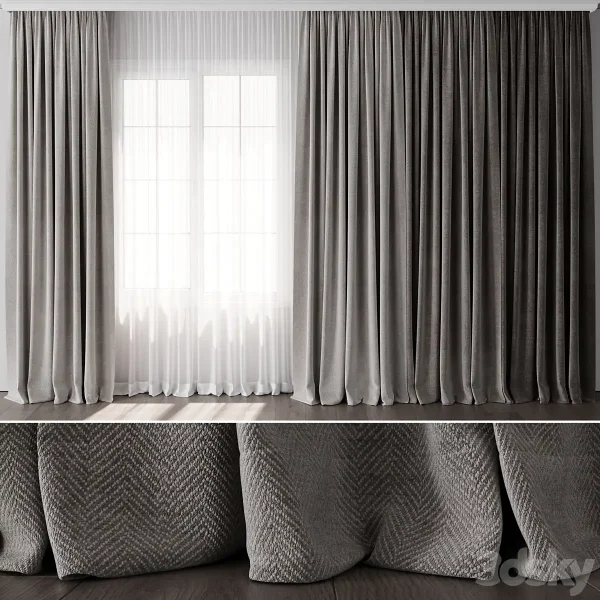 3DSky - Curtain for Interior 084