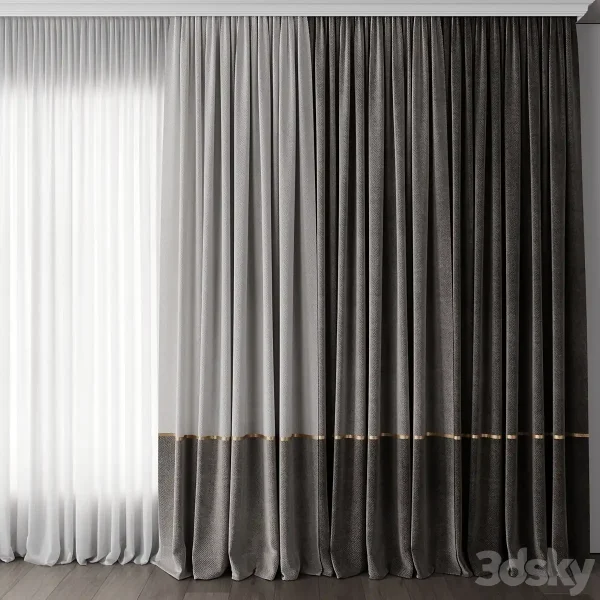 3DSky - Curtain for Interior 088 - Image 3